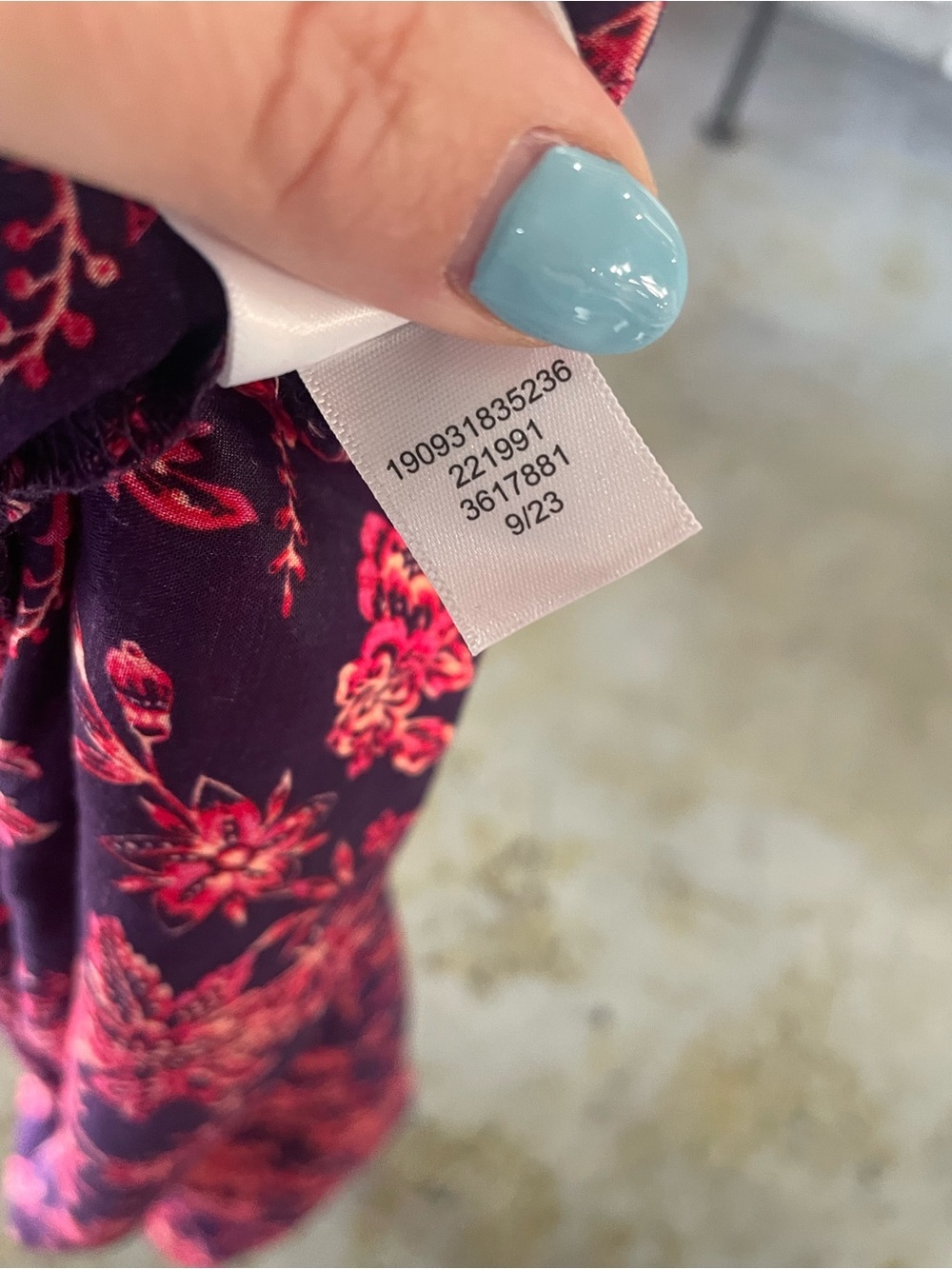 Land’s End Flutter Sleeve Swim Cover-Up Dress in Vibrant Floral Print Size XS-S - Picture 7 of 7